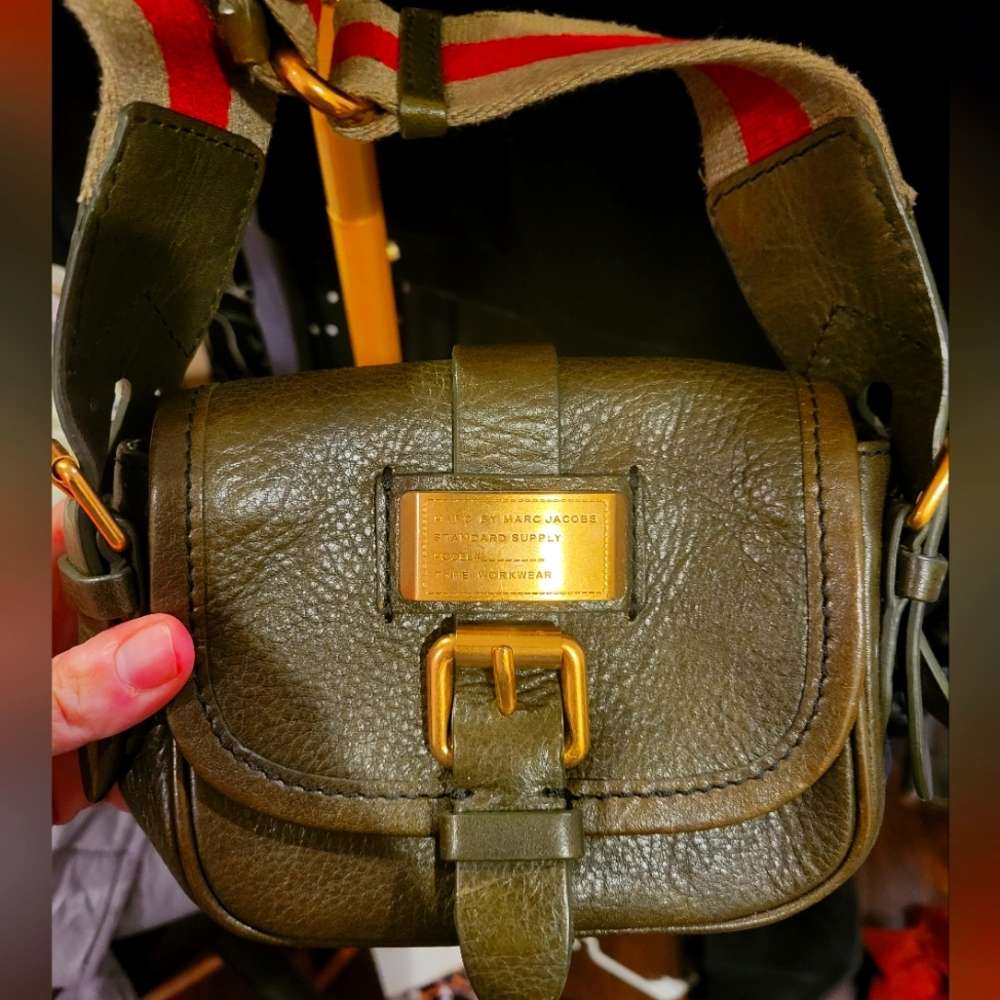 Olive green Marc by Marc Jacobs crossbody